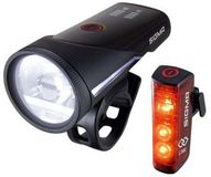 Sigma Aura 100 Link QR + Blaze Link USB Verlichtingsset Zwart