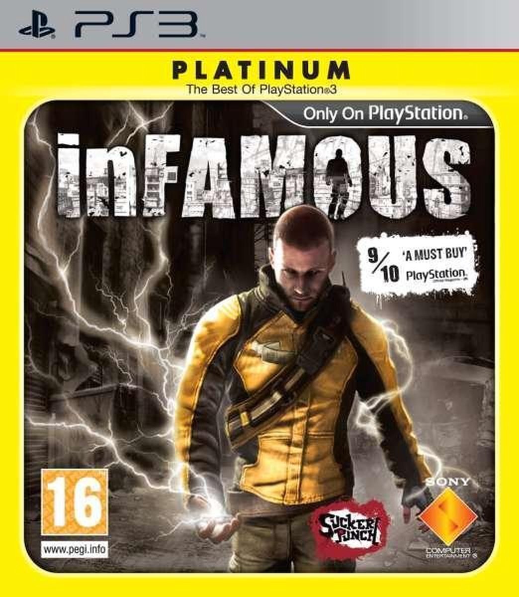 Sony Infamous (PLATINUM) /PS3 PlayStation 3