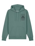 Watapparel Sweatshirt 'Tarot Strength' groen / zwart