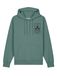 Watapparel Sweatshirt 'Tarot Strength' groen / zwart