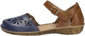 Josef Seibel ROSALIE 04 Blauwe Platte Sandalen Dames - Maat 38