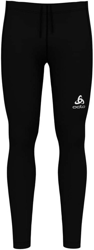 ODLO BL Core Warm Lange hardloopbroek Heren zwart L 2018 Trainingsbroeken