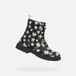GEOX Enkellaarzen J ECLAIR 26 Noir/Ivoire clair