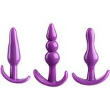 Baseks Ensemble Plug Anal pour Débutant·e·s - Purple