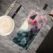 Merkloos Samsung Galaxy A21s marmeren schokbestendige TPU beschermhoes (abstract zwart)