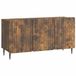 vidaXL TV-kast 99 x 34,5 x 52 cm Gerookt eiken Bewerkt hout