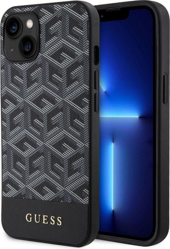 Guess G-Cube Back Case for Apple iPhone 15 - Black