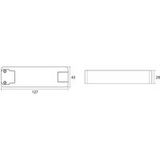 Deko Light Basic CC LED-transformator Constante stroomsterkte 40 W 1050 mA 19 - 38 V 1 stuk(s)