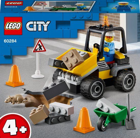 LEGO City Wegenbouwtruck 60284