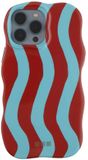 123watches hoesje Candy - blauw rood - Siliconen, TPU - iPhone 14