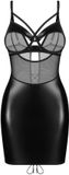 Obsessive Dominna Chemise & Thong – Zwart
