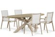 Lifestyle Garden Furniture Lifestyle Fiora/Brookline 200x110 cm dining tuinset 5-delig