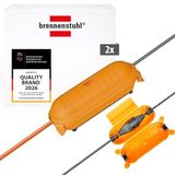 Brennenstuhl 2-delige set Safe-Box BIG IP44 / Beschermingsbox voor verlengkabel
