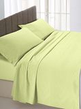 Max Color Hoeslaken, groen (groen), tweepersoonsbed