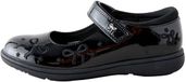 Next - Meisjes - Mary Jane-schoenen met strik en borduursel voor school - Zwart