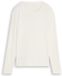Tom Tailor Basic katoenen shirt met lange mouwen Whisper White Maat M