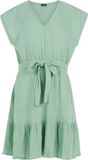 Protest Prtjaylin Jurk Dames - Knielengte - Polyester/Elastaan - Groen