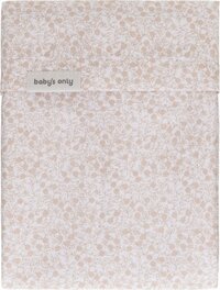Baby's Only Ledikant laken Flower - Tuscany/Wit - Met Bloemen motief - 120x150 cm - 100% katoen