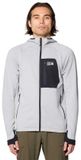 Mountain Hardwear Polartec® Power Grid™ Sweatshirt Met Rits Grijs L Man