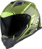 Berik MX313 Volstom Adventure Pro Enduro Helm - Groen/geel/zwart - XL