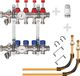 Schlüter-Systems KG Schlüter Aansluitpakket voor BEKOTEC-EN P/PF voor 2 verwarmingscircuits, buis Ø 16 mm