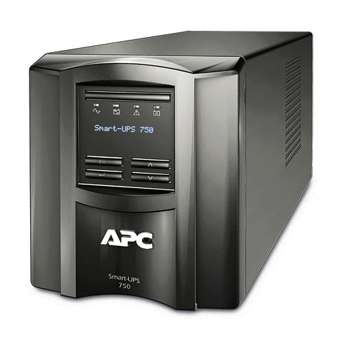APC Smart-UPS SMT750I - UPS - Tower - 750VA - Zwart