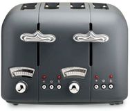De'Longhi Argento Flora 6 4 snede(n) 1600 W Grijs