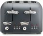 De'Longhi Argento Flora 6 4 snede(n) 1600 W Grijs