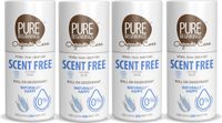 Pure Beginnings Roll on deodorant Scent Free 75ml 4 Pak