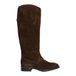 Steve Madden hoge suède laarzen - bruin
