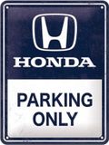 Nostalgic Art Merchandising Nostalgic-Art Metalen Bord 15x20 cm Honda AM Parking Only