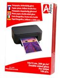 100 Albyco 100 vel Fotopapier Inkjet 10x15 cm Glans, 2-zijdig beprintbaar