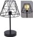 H&S Decoration Lamp - Metaal - Zwart - 16 cm