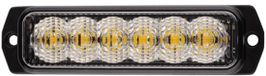 Ledson Flitser - 6 LED - Ambre - 11,3 cm - 12V-24V