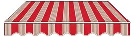 Tente de remplacement pour auvent de terrasse rétractable