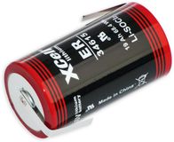 KRAFTMAX Batterie au lithium LS34615, D, avec languette à souder Z, 3,6 V, 19000 mAh