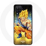 Maniacase Etui voor Samsung Galaxy A12 Son Goku Drakenbal