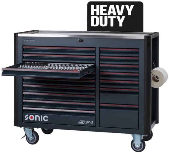 SONIC Equipment Sonic NEXT S14 920-delige gereedschapswagen HEAVY DUTY