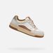 GEOX Sedral Court Dames Sneakers - Wit/Beige - Maat 38
