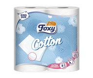 Foxy Cotton Toiletpapier wit Cellulose