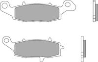 Brembo 07ka19la Plaquettes de frein Transparent