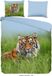 Good Morning dekbedovertrek tijger - 2 persoons 200x200/220 cm - Multi - 100% Katoen renforcé