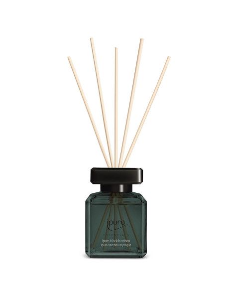 Ipuro Black Bamboo Geurstokjes Essentials - 50 ml - 2 Stuks
