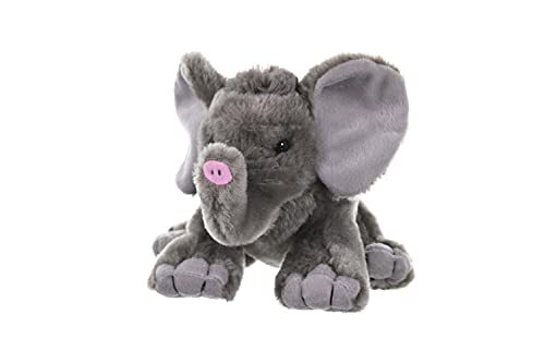 Wild Republic 10733 10831 pluche Afrikaanse olifant baby cuddlekins knuffeldier, pluche dier, 20 cm