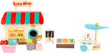 Small Foot Houten Meeneem Speelwinkel Poppenhuis, 15dlg.