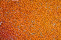 GLOREX Crackle mozaïek plaat, glas, oranje, 15 x 0,5 x 27 cm
