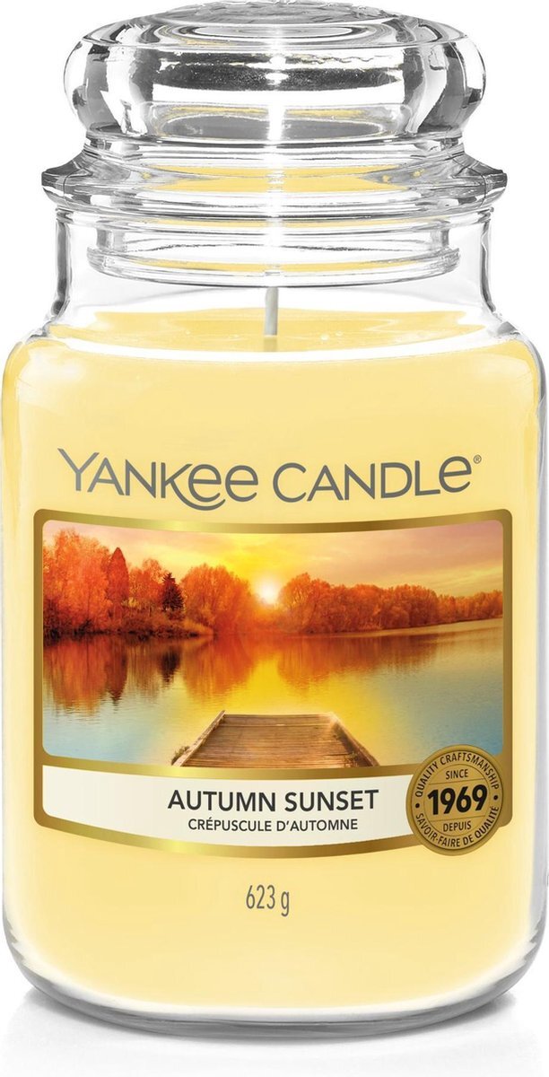 Yankee Candle Large Geurkaars - Autumn Sunset