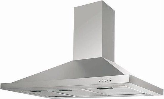 Respekta CH 44068 IX-A Wandschouw Afzuigkap 90 cm RVS