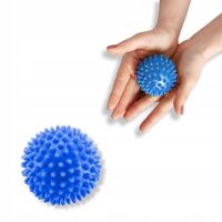 4FIZJO Massagebal met Noppen - Hard - 8 cm - Blauw