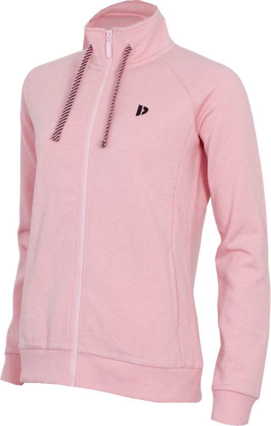Donnay Vest met opstaande kraag (Amber) - Sporttrui - Dames - Shadow Pink - Maat 3XL